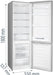 EAN 3838782408465 - Gorenje RK4182PS4 Independiente 269 L Gris imagen 4