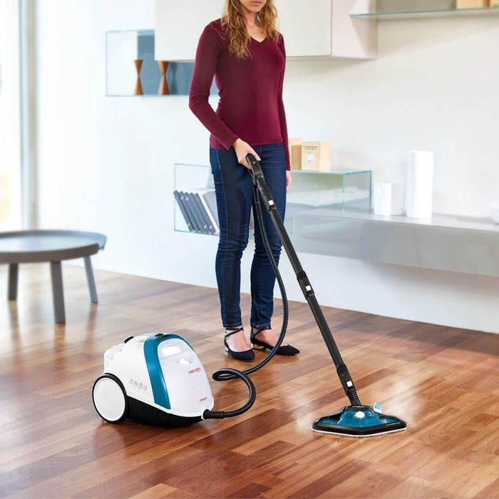 EAN 8007411011566 - Polti Vaporetto Smart 100_B Limpiador a vapor de cilindro 1500 W Azul, Blanco imagen 8