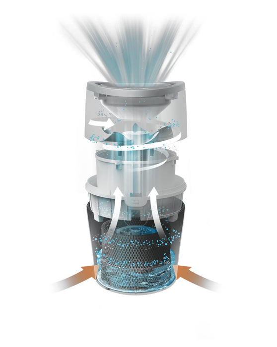EAN 8710103786382 - Philips 2000 series HU4813/10 humidificador Natural 2 L Negro 18 W imagen 4