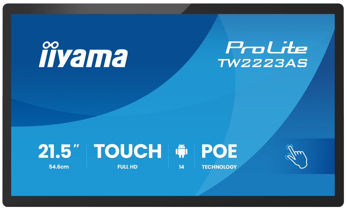 EAN 4948570127160 - iiyama ProLite TW2223AS-B3P pantalla para PC 54,6 cm (21.5") Pantalla táctil imagen 3