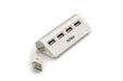 EAN 8436556148453 - Nilox HUB 4 PORTE USB 2.0 ALLUMINIO 480 Mbit/s Gris imagen 4