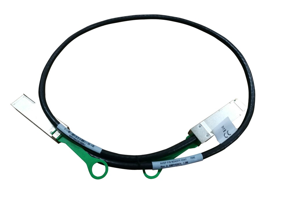 EAN 190017030043 - HPE Networking X240 100G QSFP28 1m DAC Cable Cable de fibra óptica e InfiniBand imagen 1