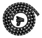 EAN 8721246340164 - Neomounts ADS06-140BL organizador de cables Escritorio Pasacables Negro 1 pieza(s) imagen 7