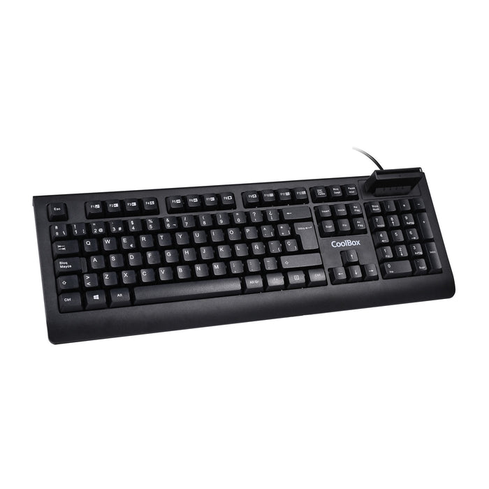 EAN 8436556141980 - CoolBox COO-TEC04DNI teclado Oficina USB QWERTY Español Negro imagen 1