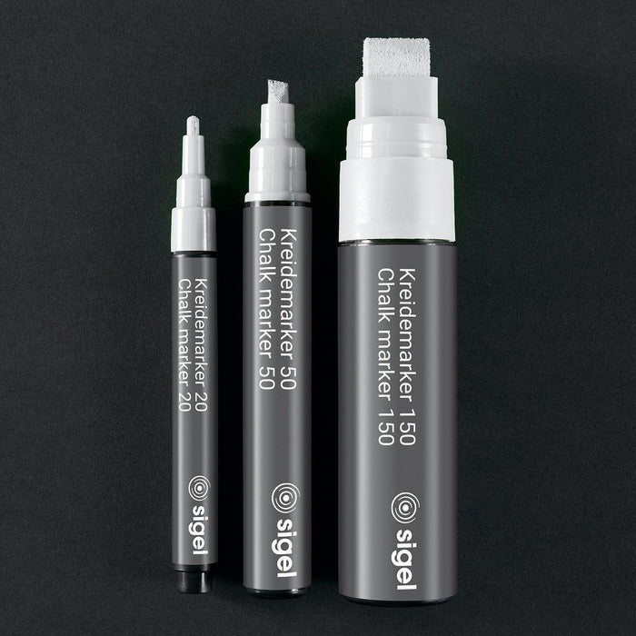 EAN 4004360794537 - Sigel BA178 marcador de tiza Bala Blanco 2 pieza(s) imagen 3
