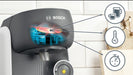 EAN 4242005308804 - Bosch TAS16B4 cafetera eléctrica Totalmente automática Macchina per caffè a capsule 0,7 L imagen 8