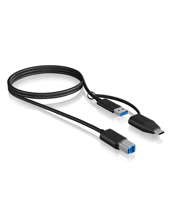 EAN 4250078171423 - ICY BOX IB-CB032 cable USB USB 3.2 Gen 1 (3.1 Gen 1) 1 m USB B USB A Negro imagen 8