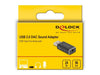 EAN 4043619680016 - DeLOCK 68001 cambiador de género para cable USB 2.0 Type-A 3.5 mm 4 pin Negro imagen 5