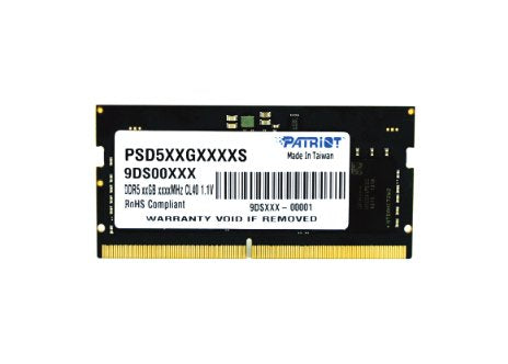EAN 0814914029497 - Patriot Memory Signature Line PSD58G480041S módulo de memoria 8 GB 1 x 8 GB DDR5 262-pin SO-DIMM imagen 1