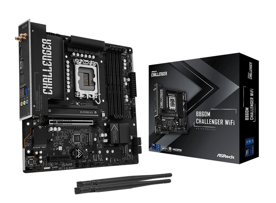 EAN 4711581494602 - Asrock B860M Challenger WiFi Intel B860 LGA 1851 (Socket V1) micro ATX imagen 1