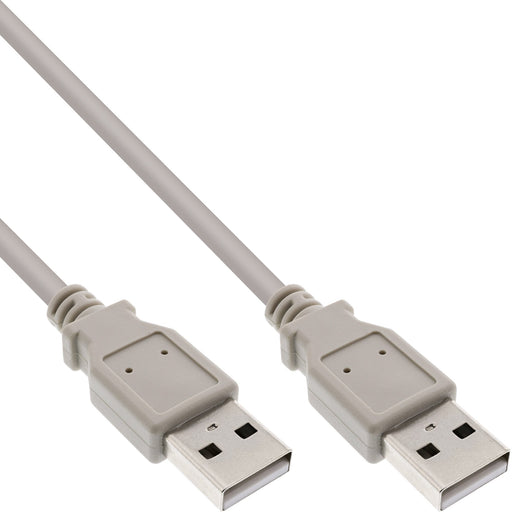 EAN 4043718027873 - InLine 34330H cable USB 3 m USB A 0,48 Gbit/s Beige imagen 1