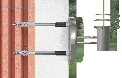 EAN 4006209456910 - Fischer 45691 tornillo de anclaje y taco 20 pieza(s) Juego de enchufes de pared y tornillos imagen 2