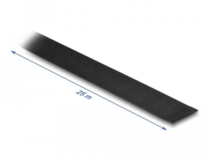 EAN 4043619209125 - DeLOCK 20912 cinta adhesiva Apto para uso en interior Tereftalato de polietileno (PET) Negro imagen 3