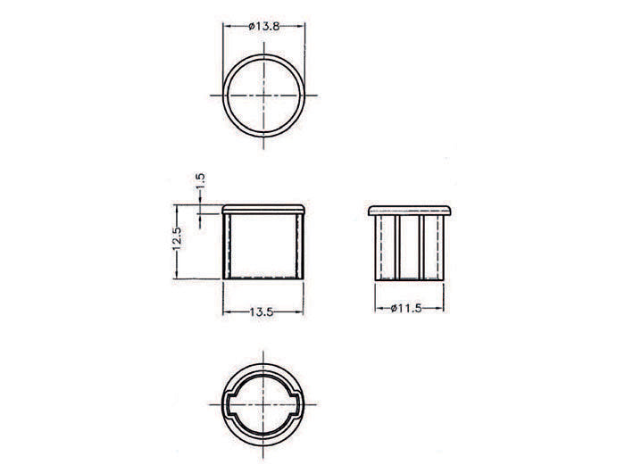 EAN 4043619640225 - DeLOCK 64022 tapa de seguridad para enchufe BNC Transparente 10 pieza(s) imagen 2