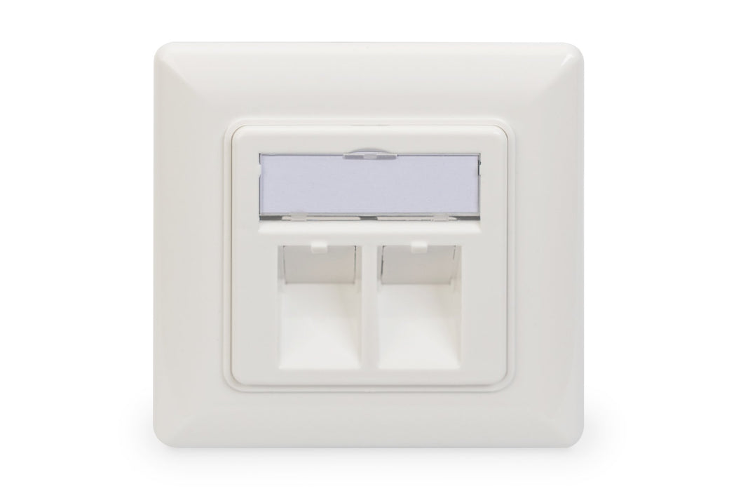 EAN 4016032306160 - Digitus DN-93801-1 toma de corriente RJ-45 Blanco imagen 3