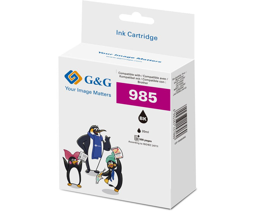 EAN 6942383157060 - G&G 18821 cartucho de tinta 1 pieza(s) Compatible Negro imagen 3