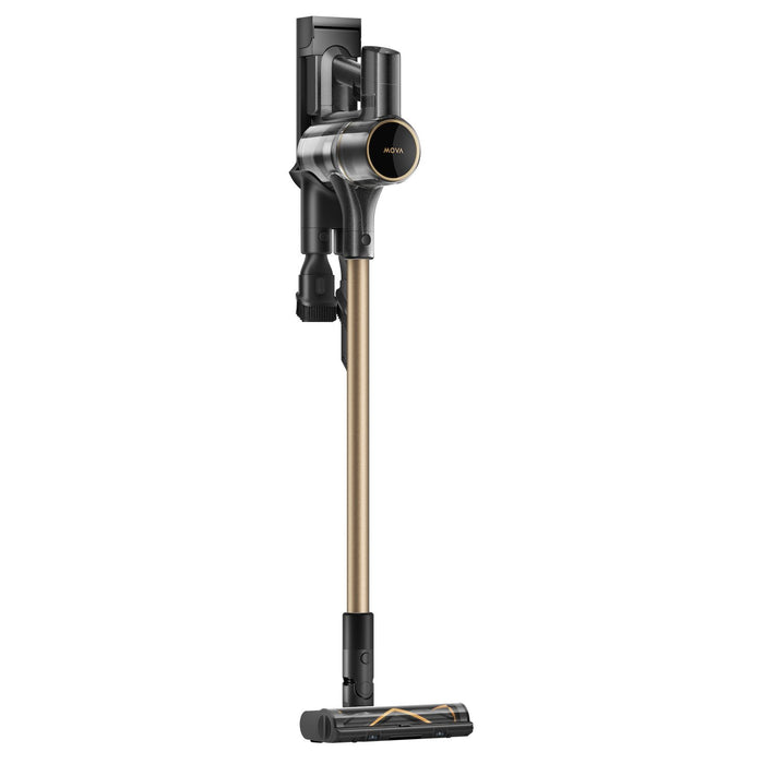 EAN 6977328062222 - MOVA S5 Aspiradora escoba 2 en 1 Batería Secar Sin bolsa 0,6 L 570 W Negro, Oro 2,9 Ah imagen 2