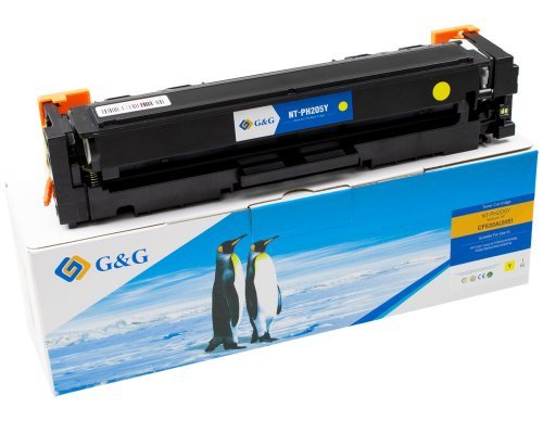 EAN 6941784755875 - G&G 15892 cartucho de tóner 1 pieza(s) Compatible Amarillo imagen 1