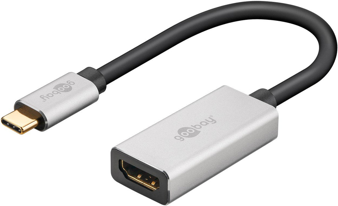 EAN 4040849601941 - Goobay 60194 Adaptador gráfico USB Negro, Plata imagen 3
