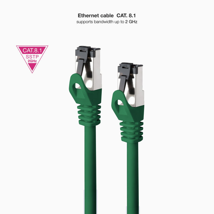 EAN 8433281015852 - Nanocable 10.20.2000-GR cable de red 0,5 m Cat8.1 S/FTP (S-STP) imagen 2