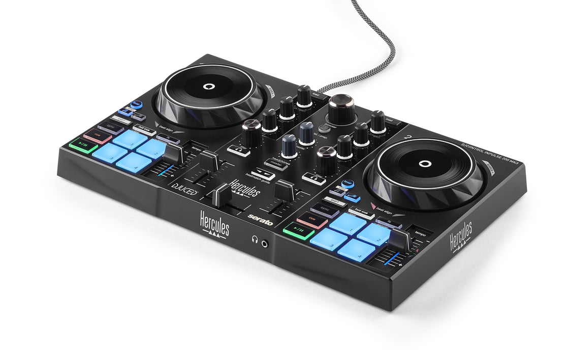 EAN 3362934747817 - Hercules Inpulse 200 MK3 DVS (Sistema de vinilo digital) para scratch digital 2 canales Negro imagen 2