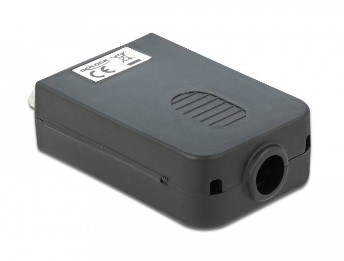 EAN 4043619665693 - DeLOCK 66569 cambiador de género para cable serial Sub-D15 16 pin terminal block Negro imagen 4