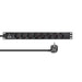 EAN 5715063052952 - Lanview LVR-2MSCH-LIC-SCH8 unidad de distribución de energía (PDU) 8 salidas AC 1U Negro imagen 1