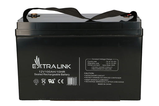 EAN 5902560369786 - Extralink AKUMULATOR BATTERY ACCUMULATOR AGM 12V 100AH - Batterie Sealed Lead Acid (VRLA) imagen 1