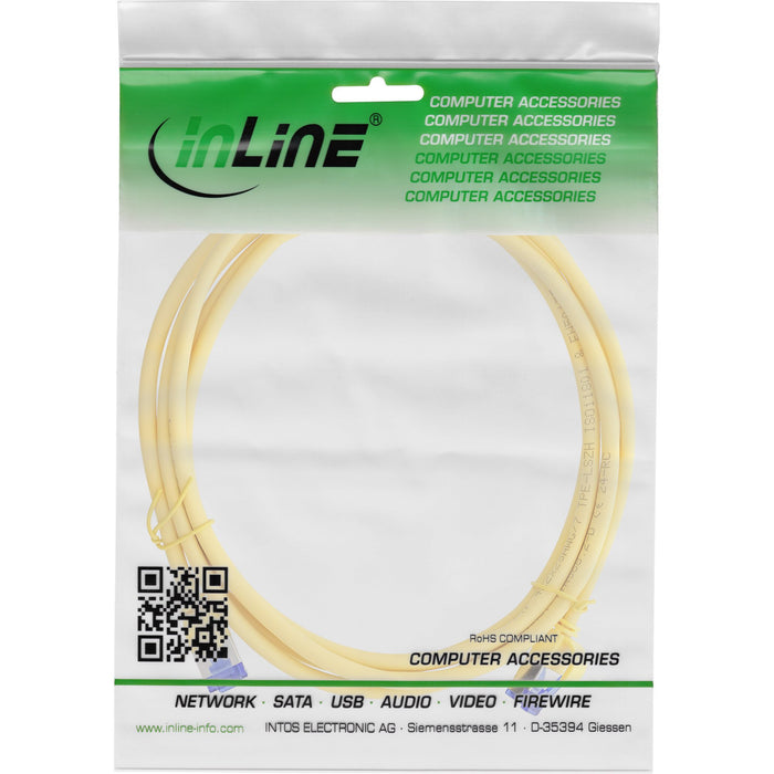 EAN 4043718335619 - InLine 74933Y cable de red Amarillo 0,3 m Cat6a S/FTP (S-STP) Alrededor imagen 4