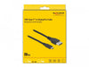 EAN 4043619860388 - DeLOCK 86038 adaptador de cable de vídeo USB Tipo C Negro imagen 2