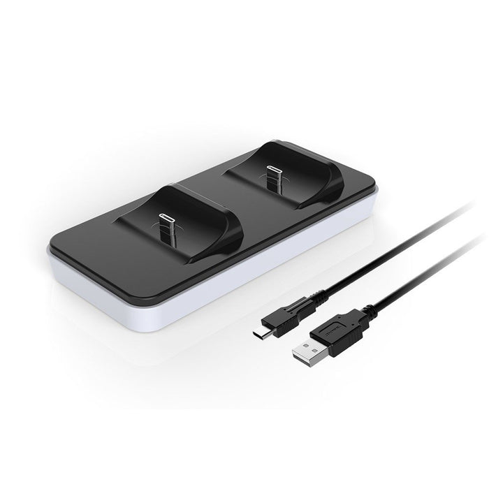 EAN 3701221701666 - Subsonic SA5608 cargador de dispositivo móvil Mando de videoconsola Blanco, Negro USB Carga rápida Interi imagen 2