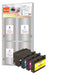 EAN 7640162839532 - Peach 319112 cartucho de tinta 4 pieza(s) Negro, Cian, Magenta, Amarillo imagen 1