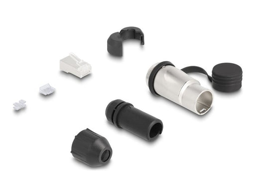 EAN 4043619670673 - DeLOCK 67067 conector Negro, Metálico imagen 1