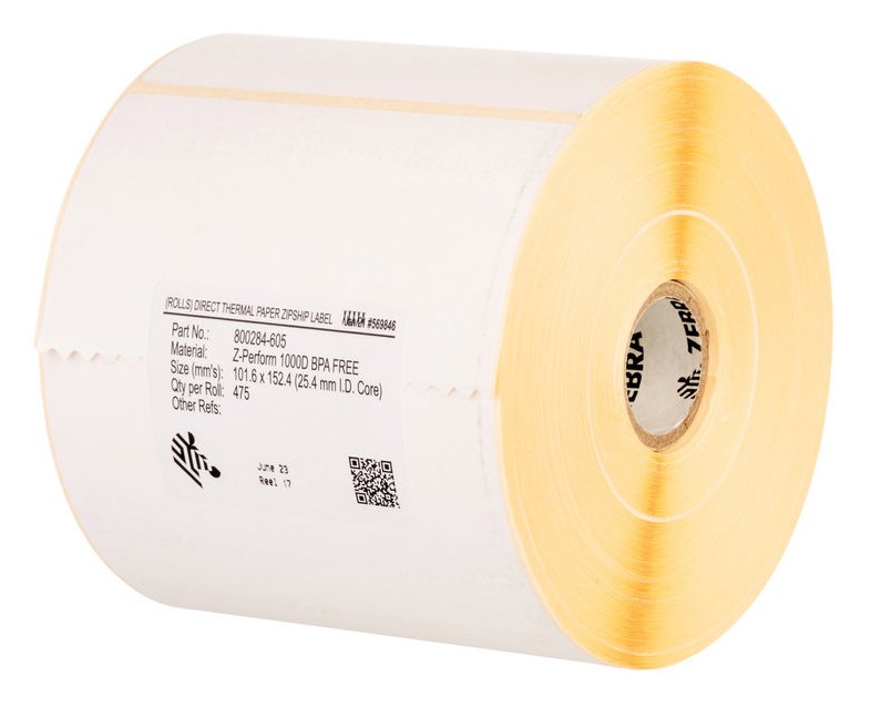 EAN 5711045612220 - Zebra Z-Perform 1000T Blanco Etiqueta para impresora autoadhesiva imagen 2