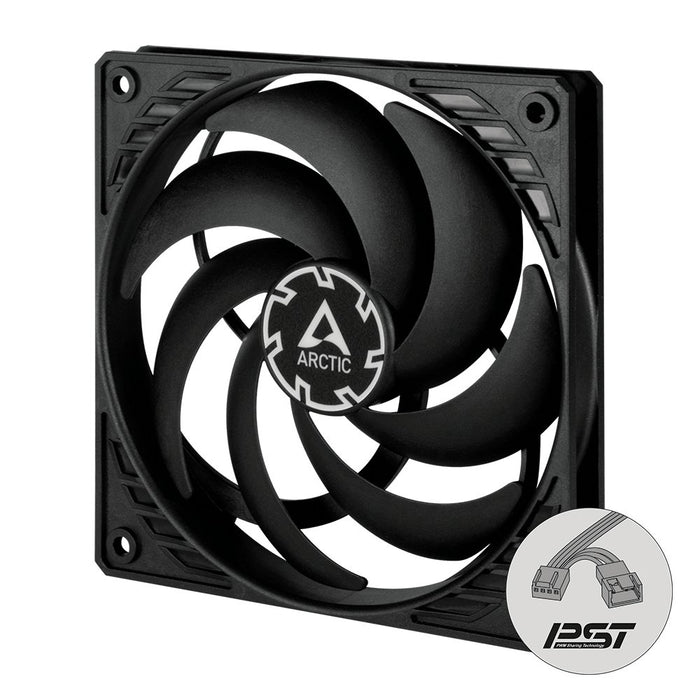 EAN 4895213703130 - ARCTIC P12 Slim PWM PST Carcasa del ordenador Ventilador 12 cm Negro 1 pieza(s) imagen 2