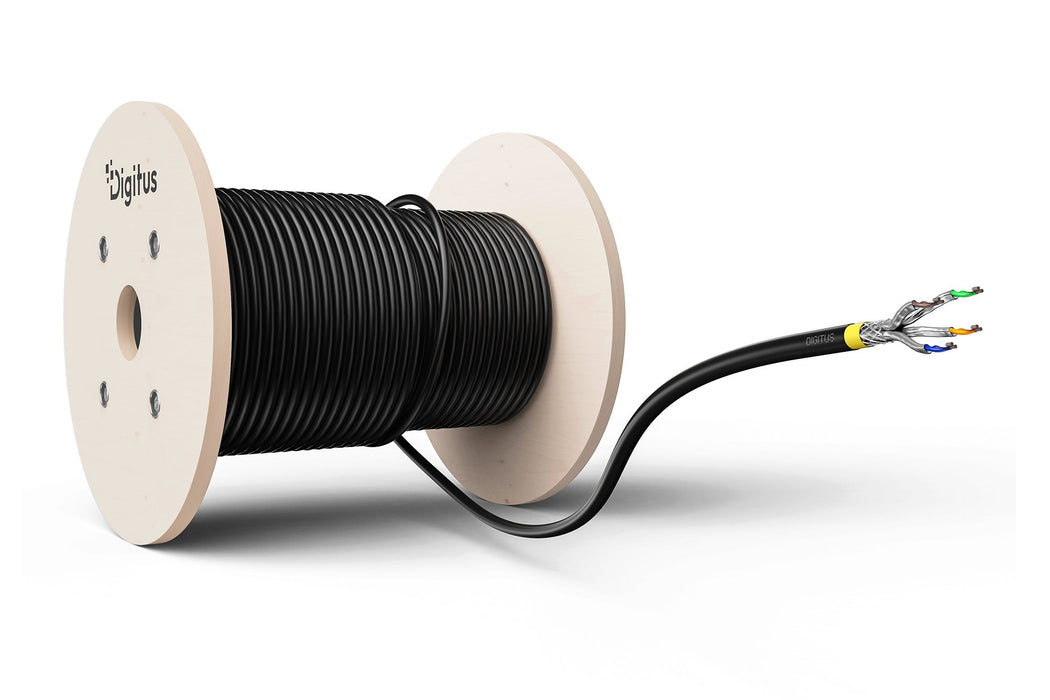 EAN 4016032508656 - Digitus DK-1743-A-VH-5-OD cable de red Negro 500 m Cat7a S/FTP (S-STP) imagen 3
