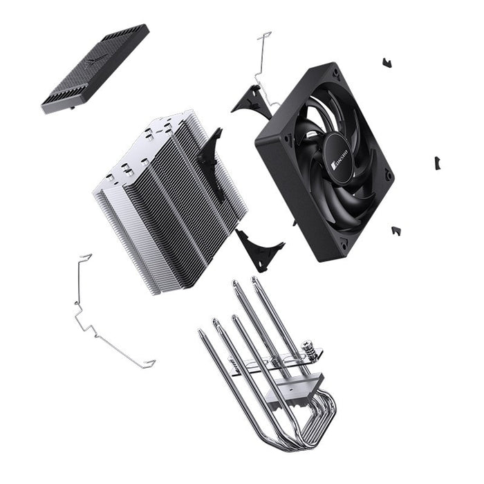 EAN 6970620552842 - Jonsbo CR-1000 EVO sistema de refrigeración para ordenador Procesador Refrigerador de aire 12 cm Negro 1  imagen 17