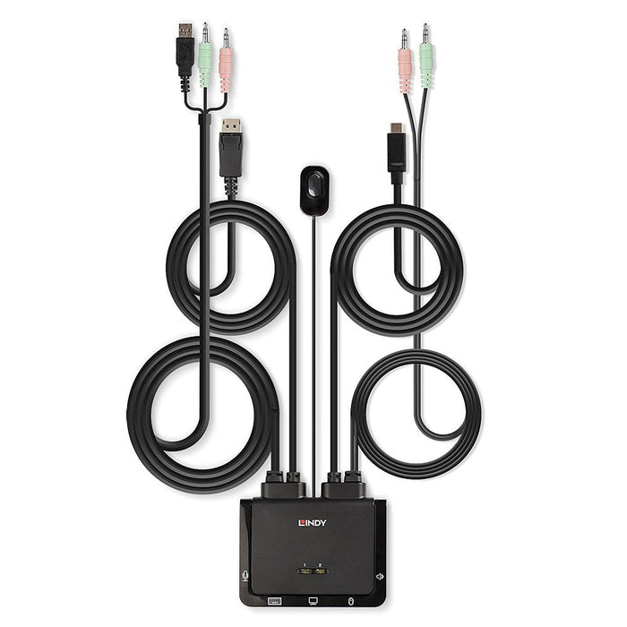 EAN 4002888423465 - Lindy 42346 interruptor KVM Negro imagen 2