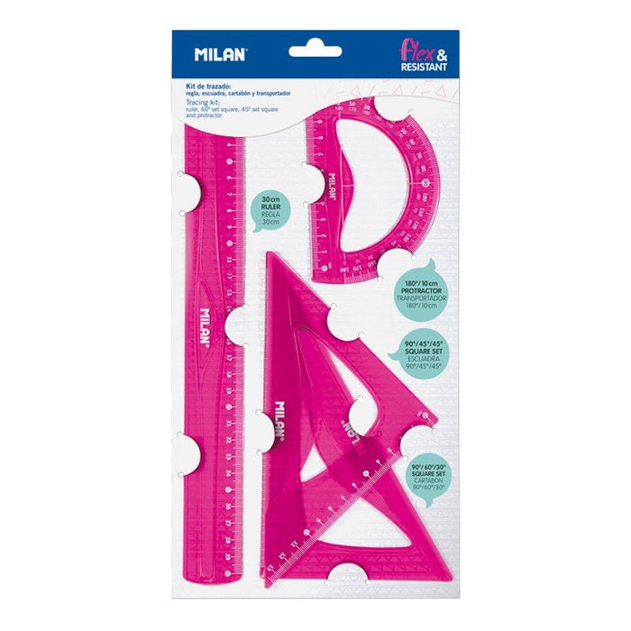 EAN 8411574072652 - Milan Flex & Resistant Acid juego de reglas 4 pieza(s) imagen 1