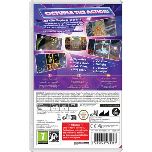 EAN 7350002938867 - Clear River Games TOAPLAN Arcade Collection Vol. 1 Estándar Nintendo Switch imagen 2