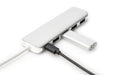 EAN 4016032455653 - Digitus DA-70242-1 hub de interfaz USB 3.2 Gen 1 (3.1 Gen 1) Type-C 5000 Mbit/s Plata imagen 2