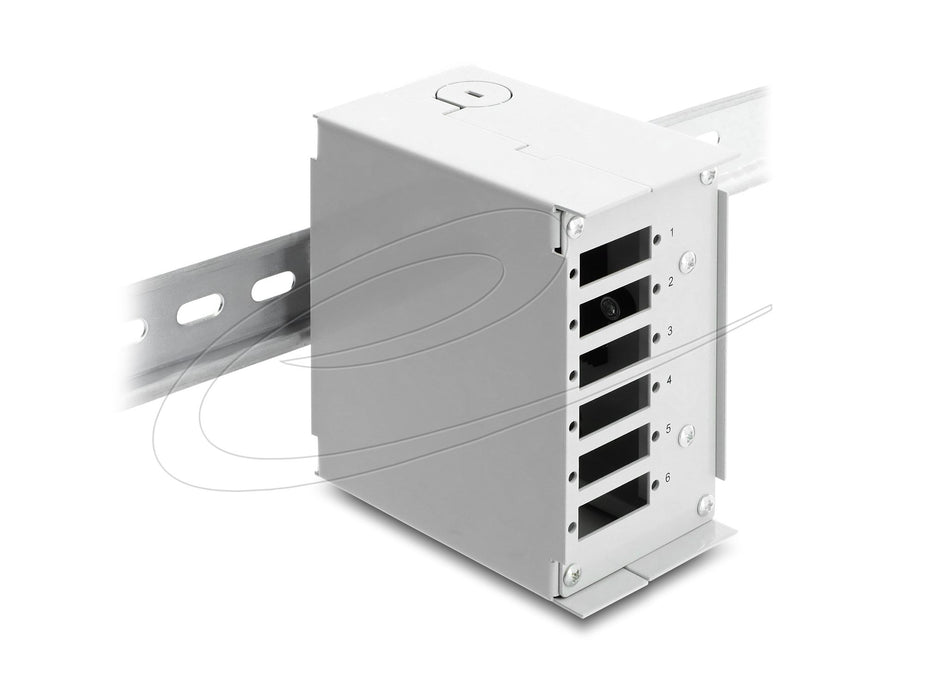EAN 4043619910656 - DeLOCK 91065 adaptador de fibra óptica SC/LC 1 pieza(s) Gris imagen 1