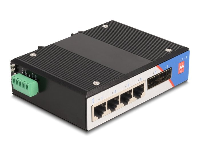 EAN 4043619880157 - DeLOCK 88015 switch No administrado Gigabit Ethernet (10/100/1000) Negro imagen 2