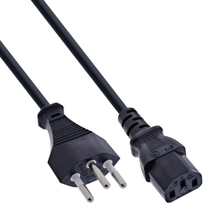 EAN 4043718290116 - InLine B-16652C cable de transmisión Negro 1,8 m C13 acoplador imagen 1