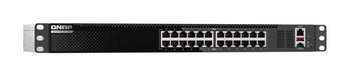 EAN 4711103085363 - QNAP QSW-M3224-24T switch Gestionado L3 10G Ethernet (100/1000/10000) 1U Negro, Plata imagen 4