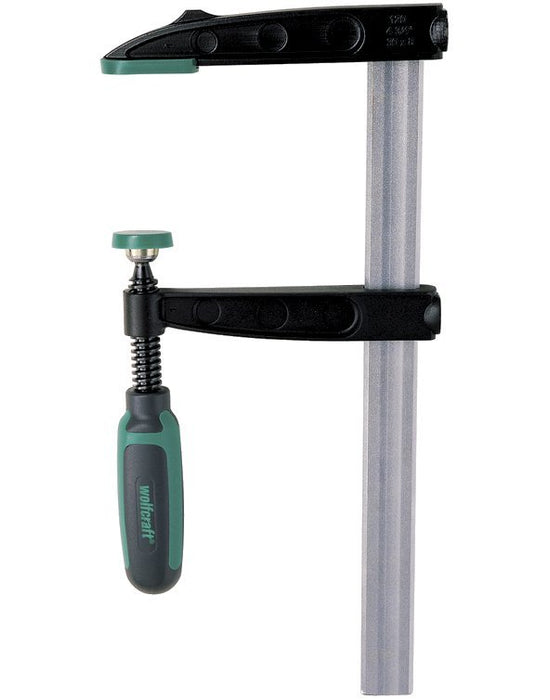 EAN 4006885361003 - wolfcraft GmbH SZ 80-150 Abrazadera de barra 15 cm Negro, Gris imagen 1