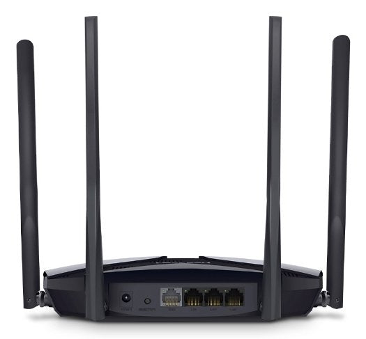 EAN 6957939000431 - Mercusys MR80X router inalámbrico Gigabit Ethernet Doble banda (2,4 GHz / 5 GHz) Negro imagen 3