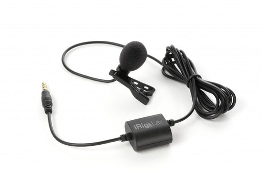 EAN 8025813630031 - IK Multimedia iRig Mic Lav Negro Micrófono con pinza de enganche imagen 1