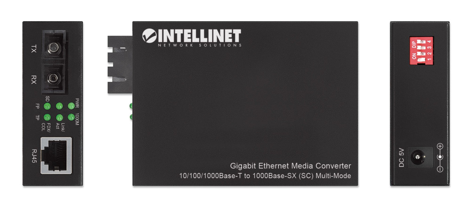 EAN 0766623508544 - Intellinet 508544 convertidor de medio 850 nm Multimodo imagen 5