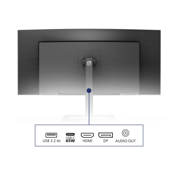 EAN 8712581770662 - Philips E Line 346E2CUAE/00 pantalla para PC 86,4 cm (34") 3440 x 1440 Pixeles Wide Quad HD+ LCD Negro imagen 4